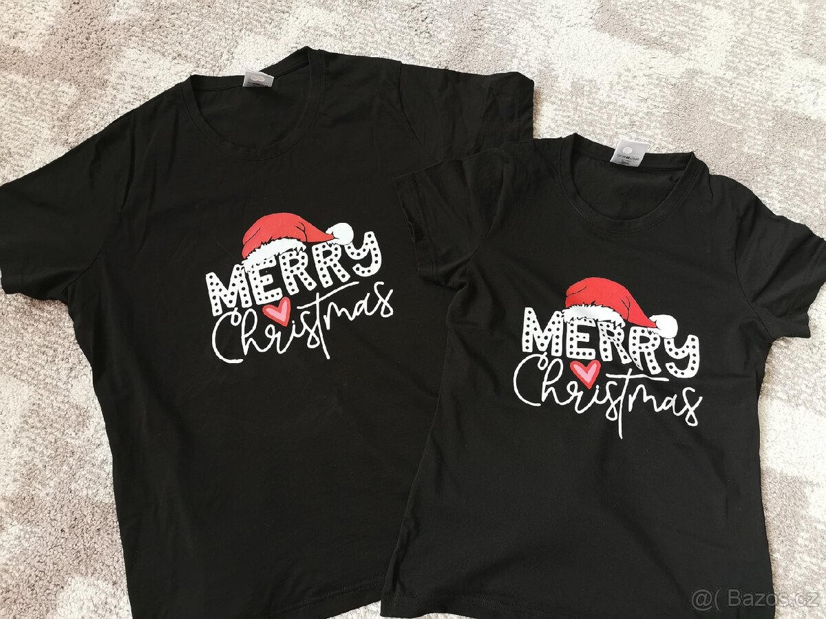 Vánoční rodinná trička - 3