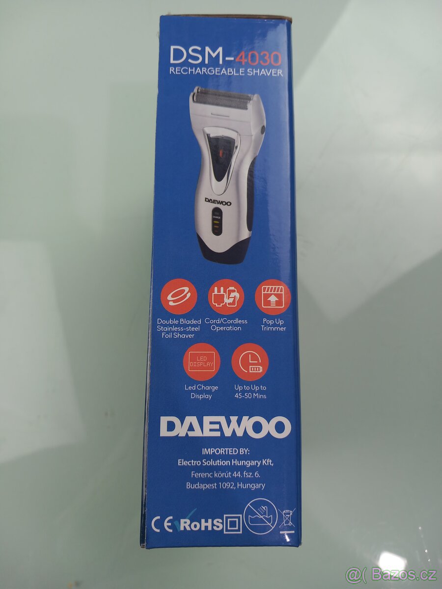 Dobíjecí holicí strojek Daewoo DSM-4030 - 3