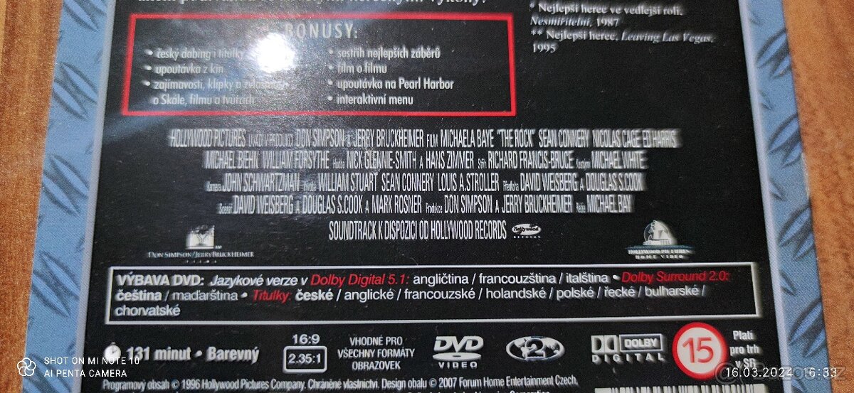 Film Na DVD Skála Nicolas Cage - 3