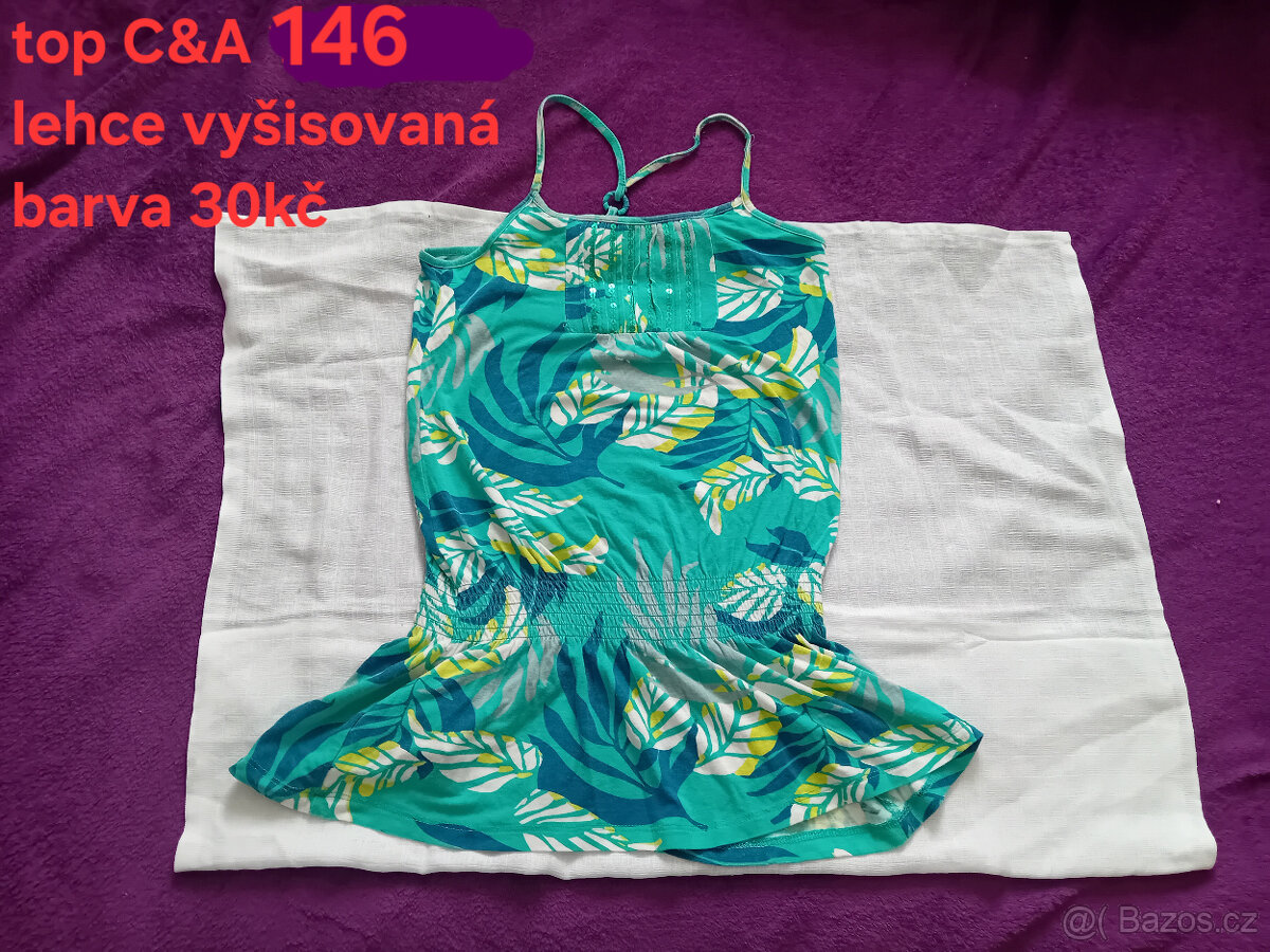 šaty a topy mix velikostí - 3