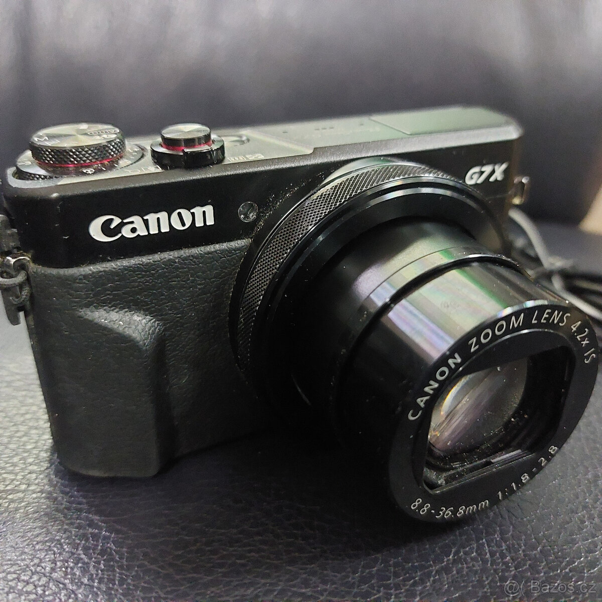 Fotoaparát Canon PowerShot G7 X Mark II, kabel, pěkný stav - 3