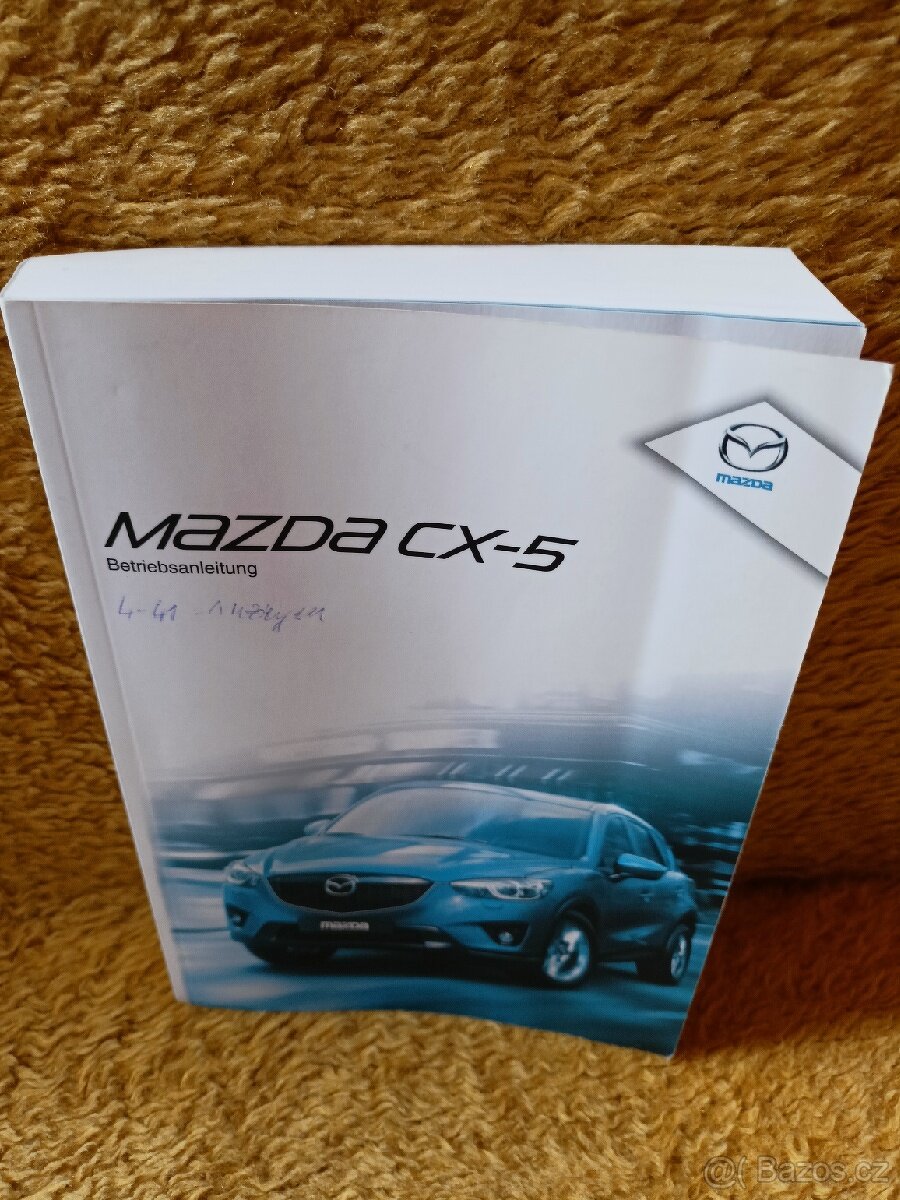 Návod na Mazda cx5 2012 v Němčině. - 3