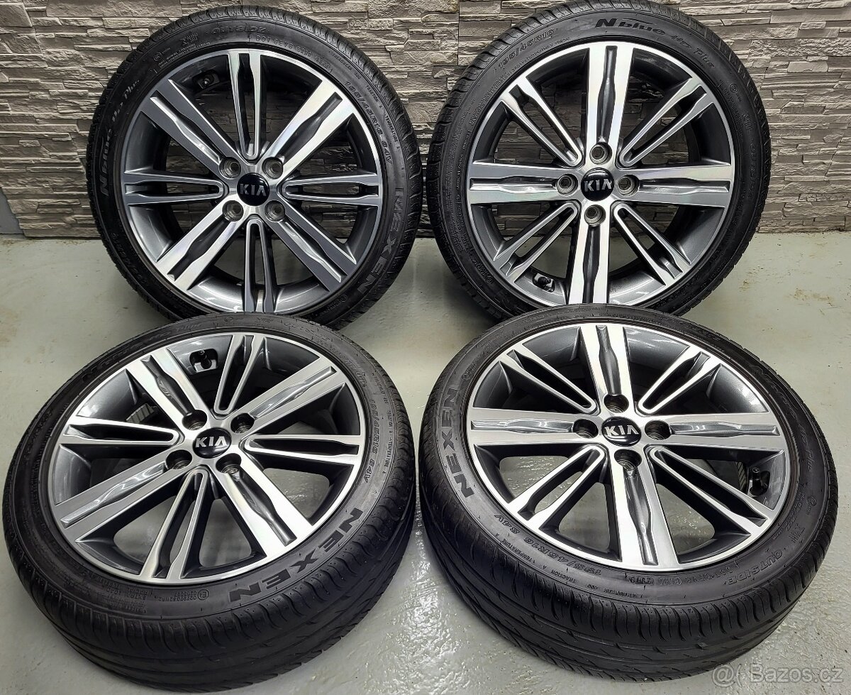 16" Originál Kia PICANTO STONIC 4x100 ZÁNOVNÍ LETNÍ SADA - 3