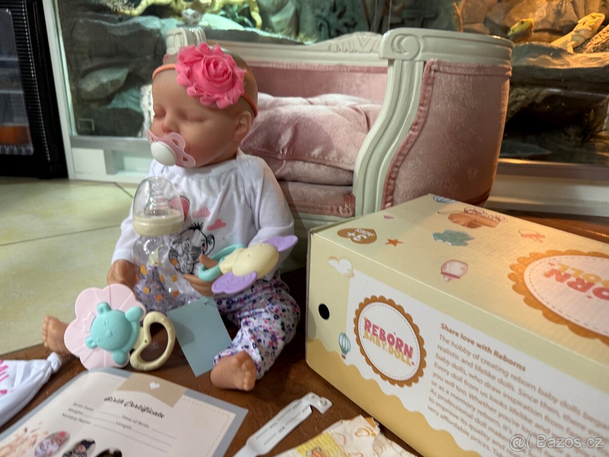 Reborn realistická holčička N.O.V.Á. - 3