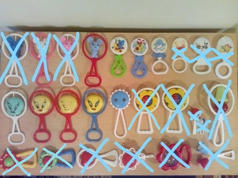 chrastítka, řeteze - 3