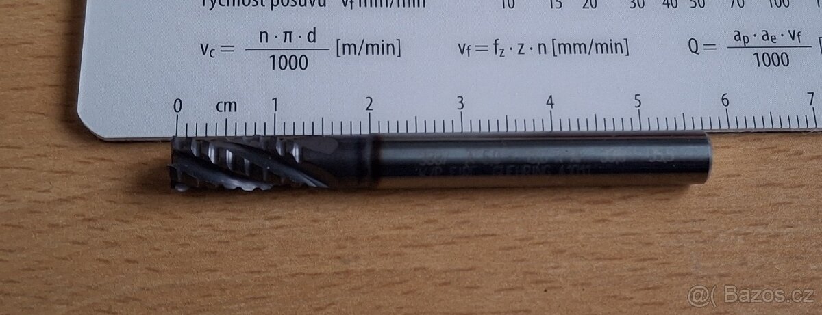 Fréza D6 VHM Guhring NR profil - 3