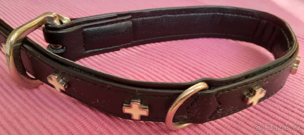 Kozeny obojek pro psa Hunter - 3