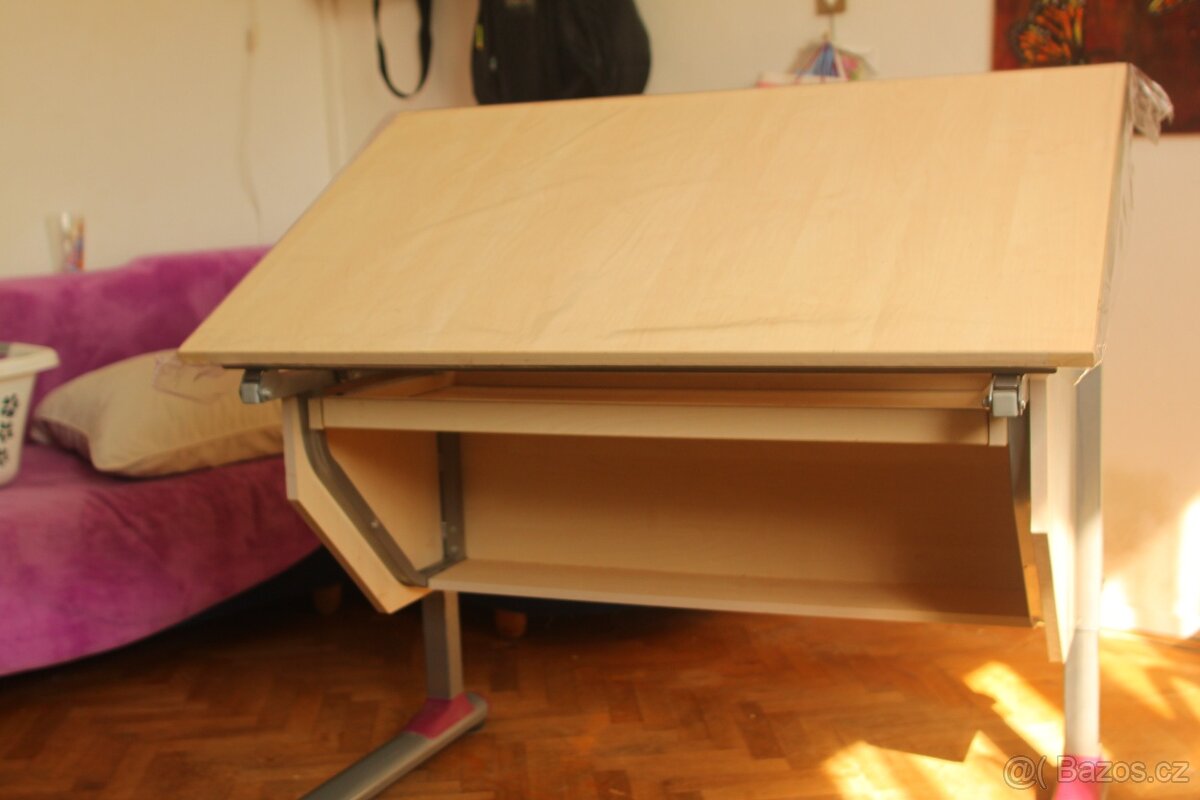 Psací stůl, dětský, naklápěcí, rostoucí - 3
