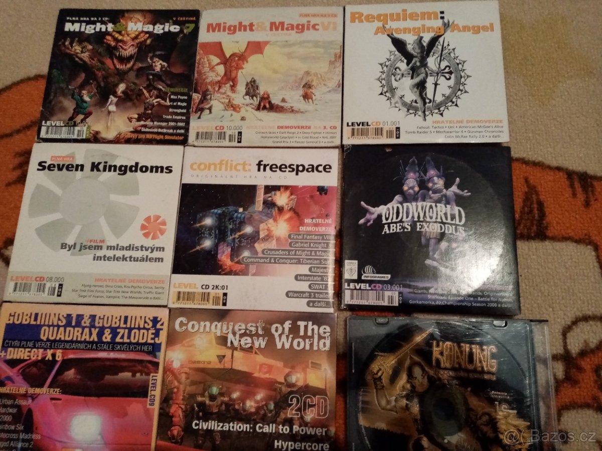 Staré hry PC Level Score a další - 3