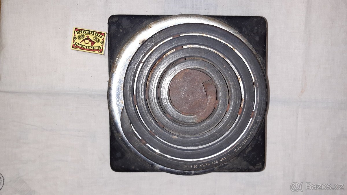 Historický elektrický vařič - 3