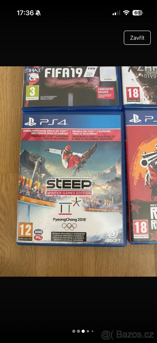 PS4 různé hry - 3