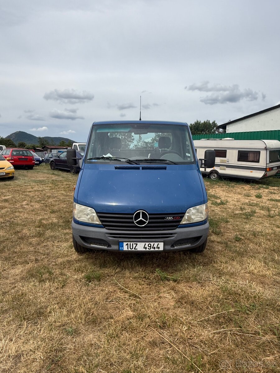ODTAHOVÝ SPECIÁL MERCEDES 316 CDI 115kw