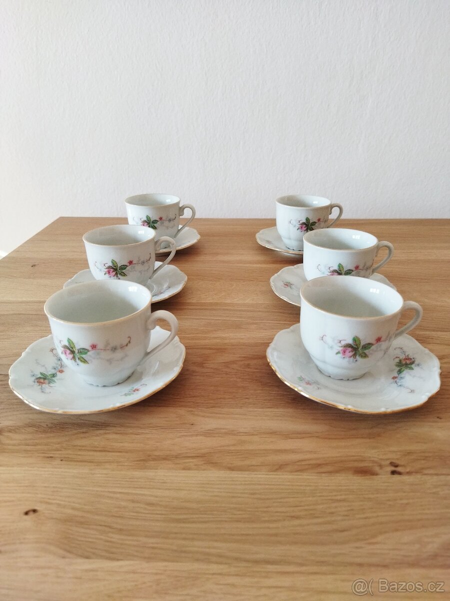 Sada porcelánu retro, servis EPIAG - 3