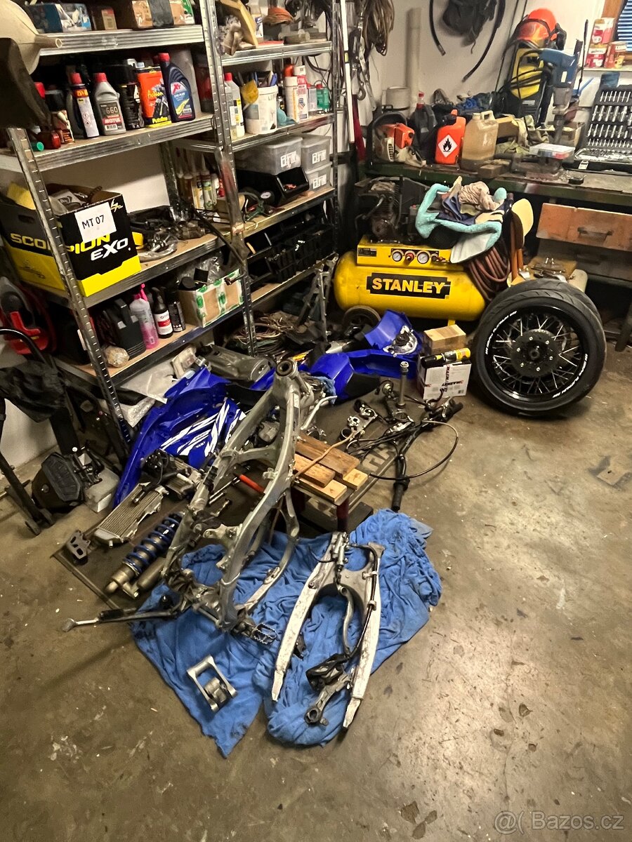 Yamaha WR450 supermoto - 3