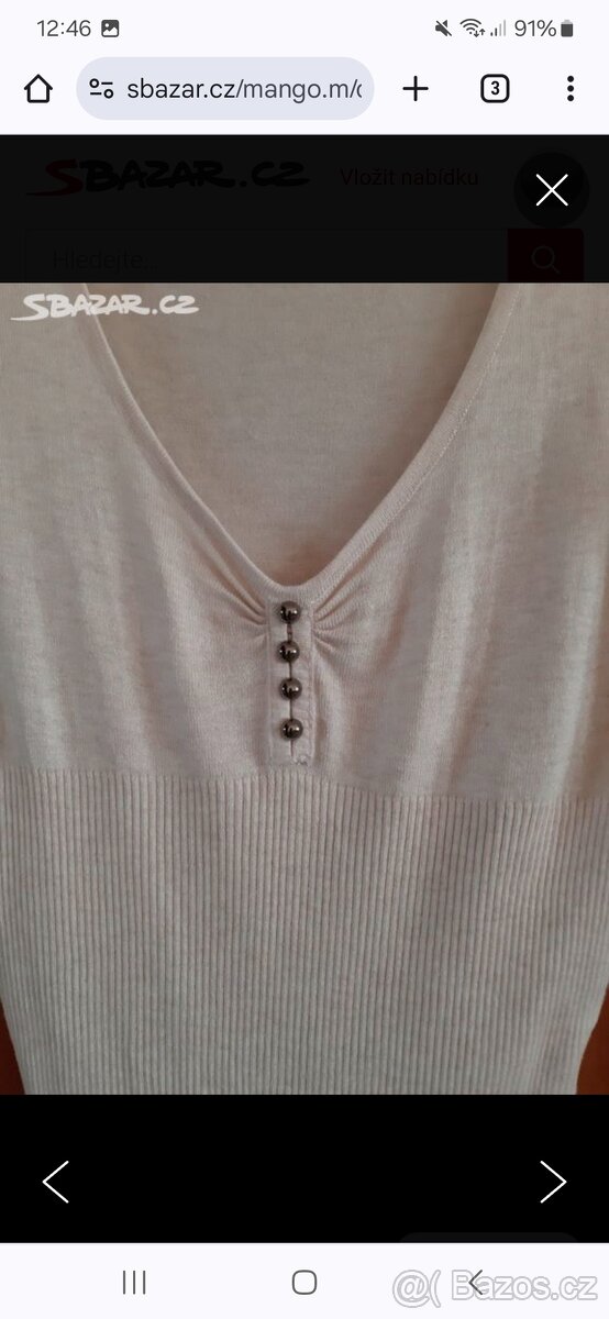 Dámský svetr Orsay, vel. XS - 3