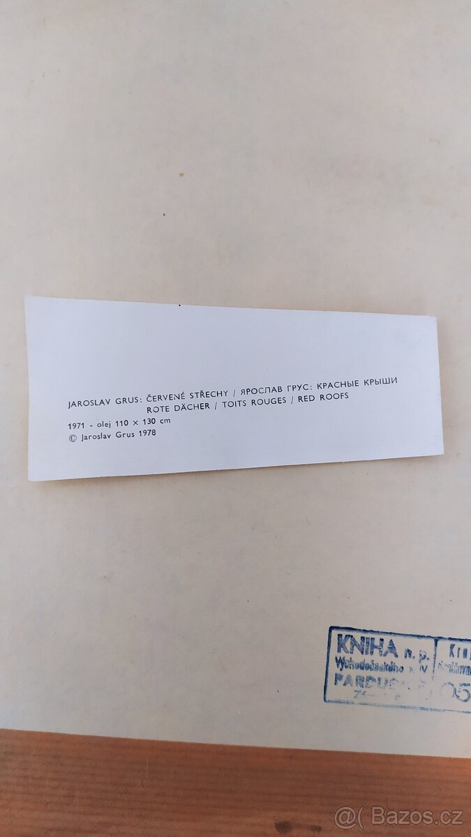 Jaroslav Grus Červené střechy - 3
