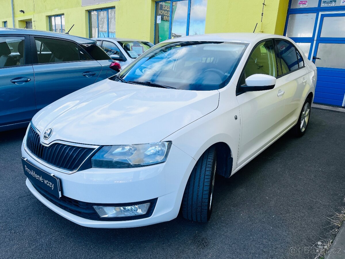 ŠKODA RAPID 1.2 Tsi BENZÍN DIGIKLIMA , ALU KOLA, VYHŘEV SED - 3