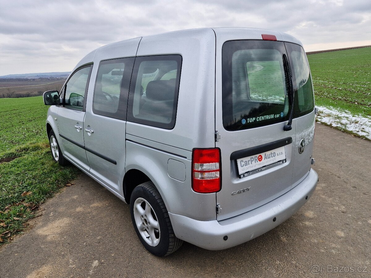 VW Caddy TDI, digi klima, 1. majitel, CZ, PDC, HF - 3