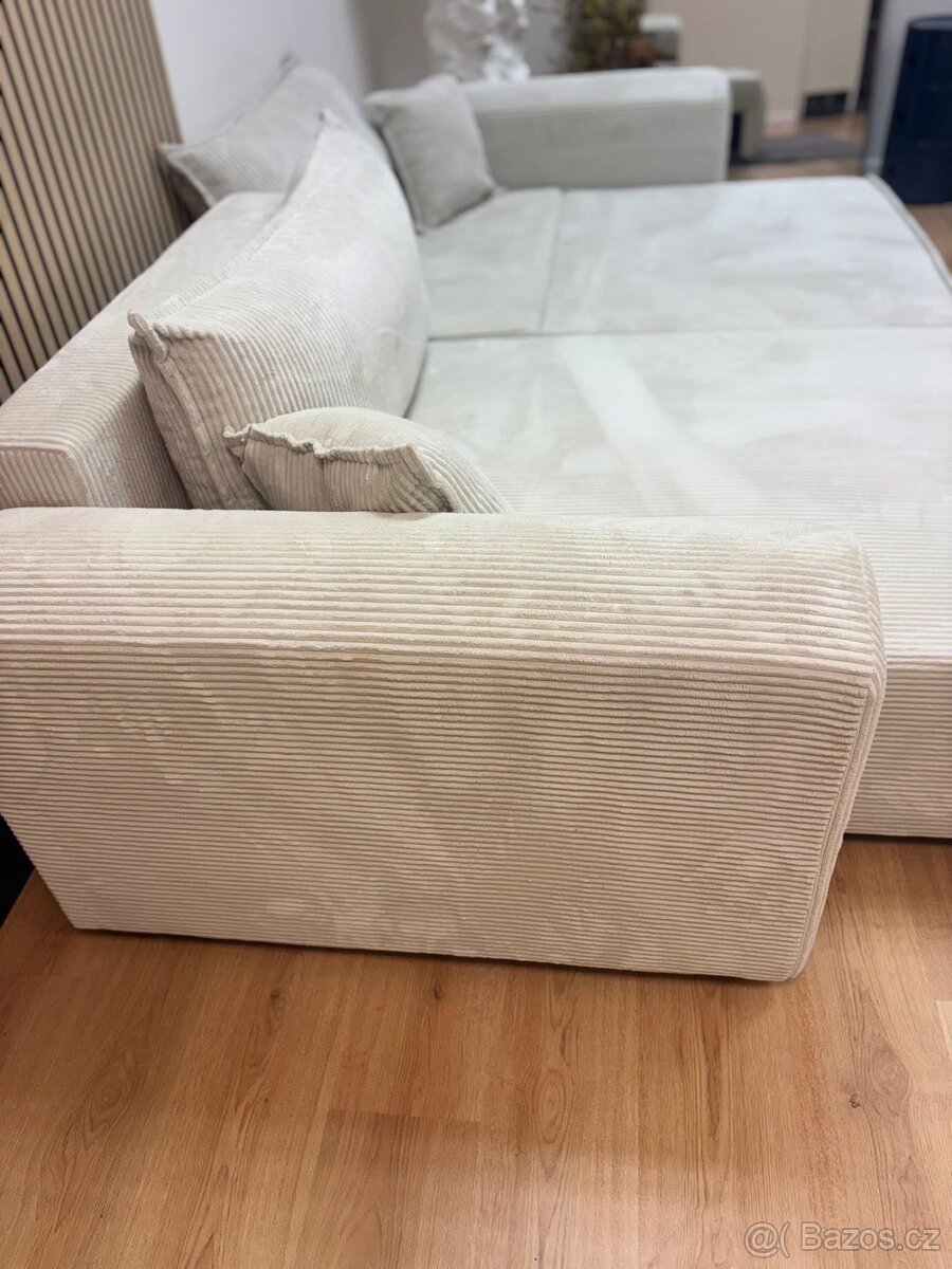 Sedací souprava - rozkládací s úložným prostorem - 3