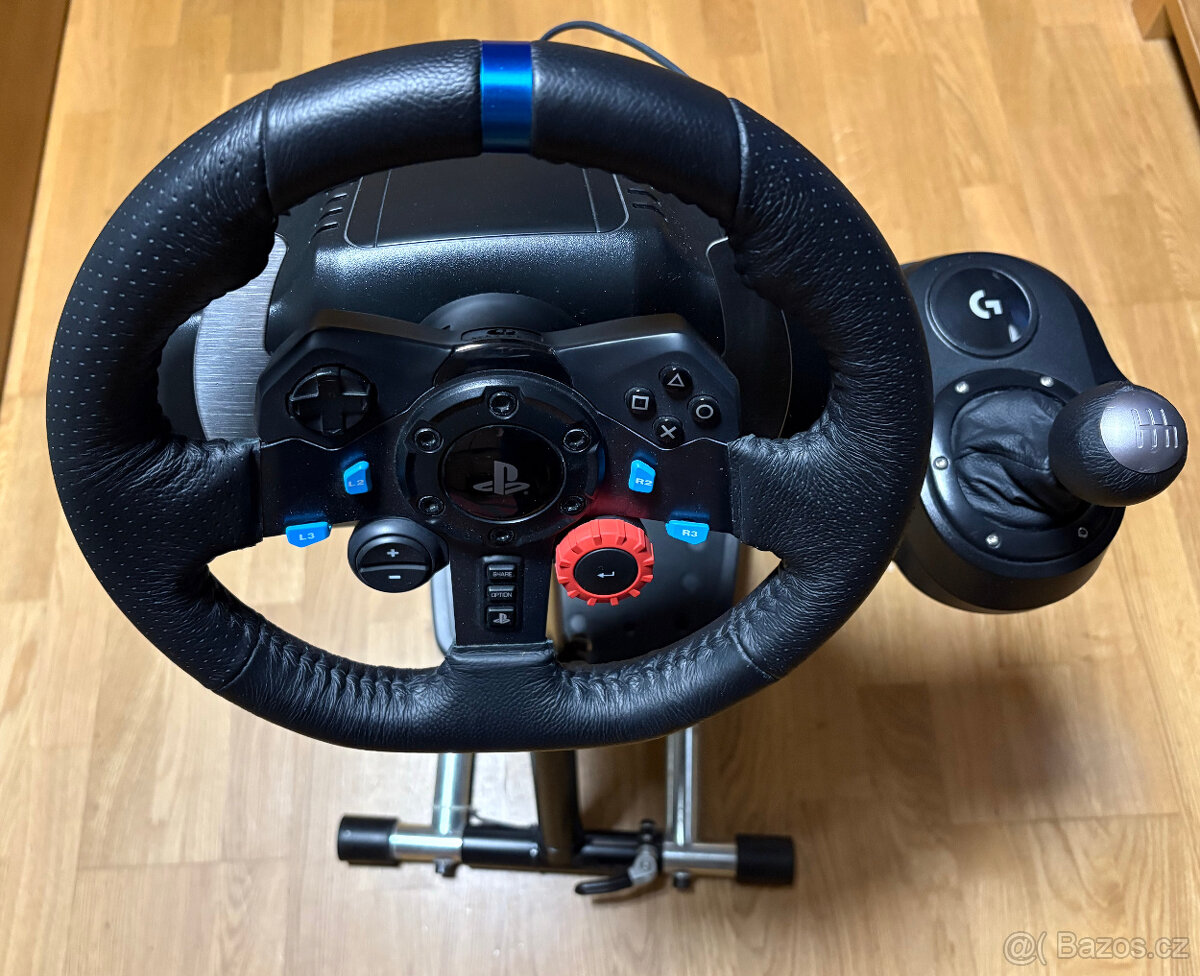 Logitech G29 + řadicí páka + stojan - 3