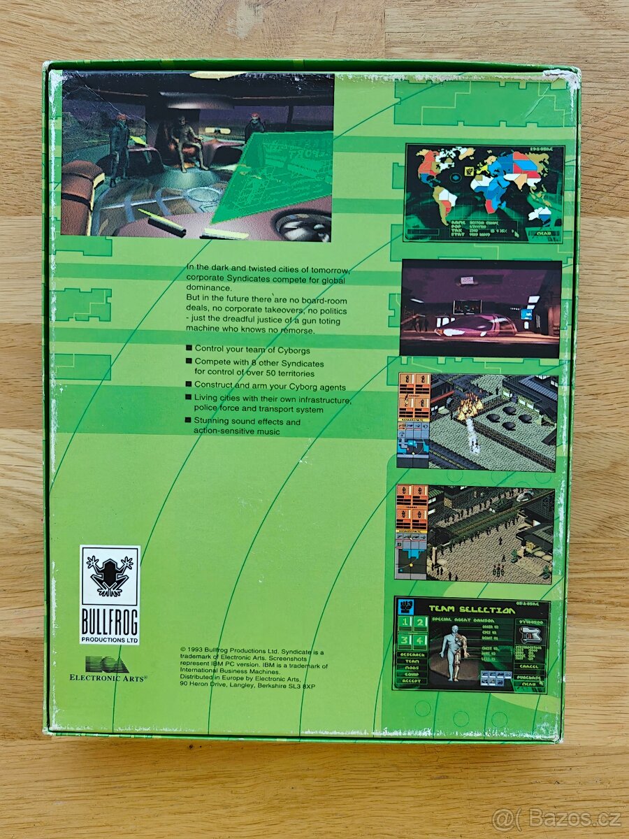 Syndicate (1993 Bullfrog) Big Box - 3