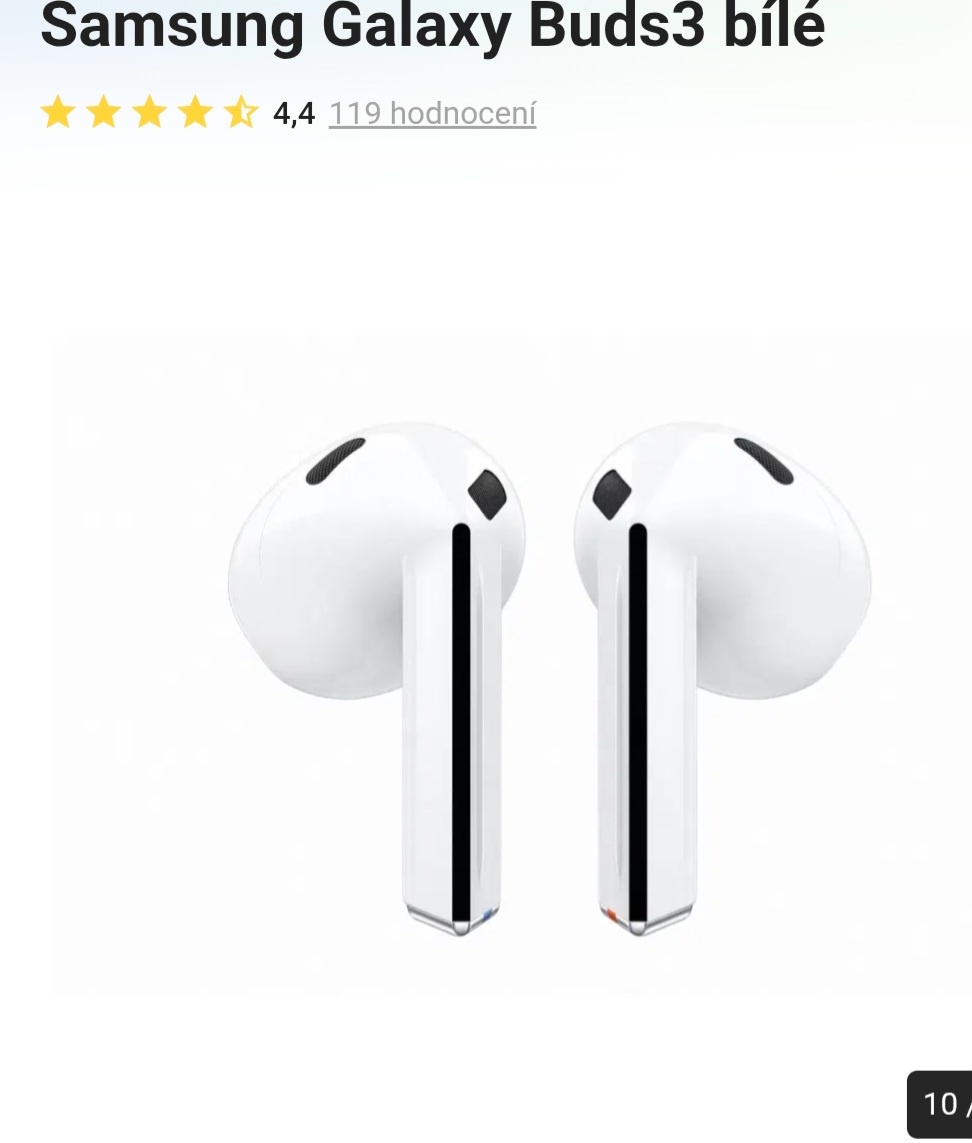 Samsung Galaxy Buds 3 bílé - 3