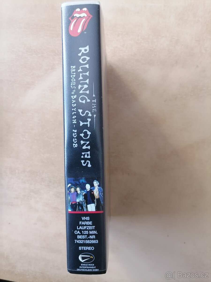 VHS Rolling Stones - Bridges To Babylon Tour - 3
