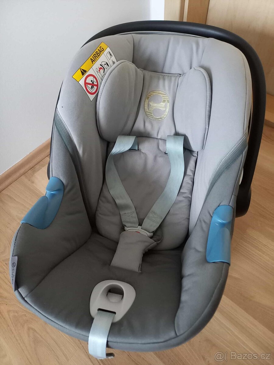 Vajíčko (autosedačka) cybex Aton M- Grey - 3