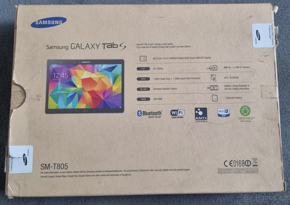 Samsung tablet Galaxy Tab S - 3