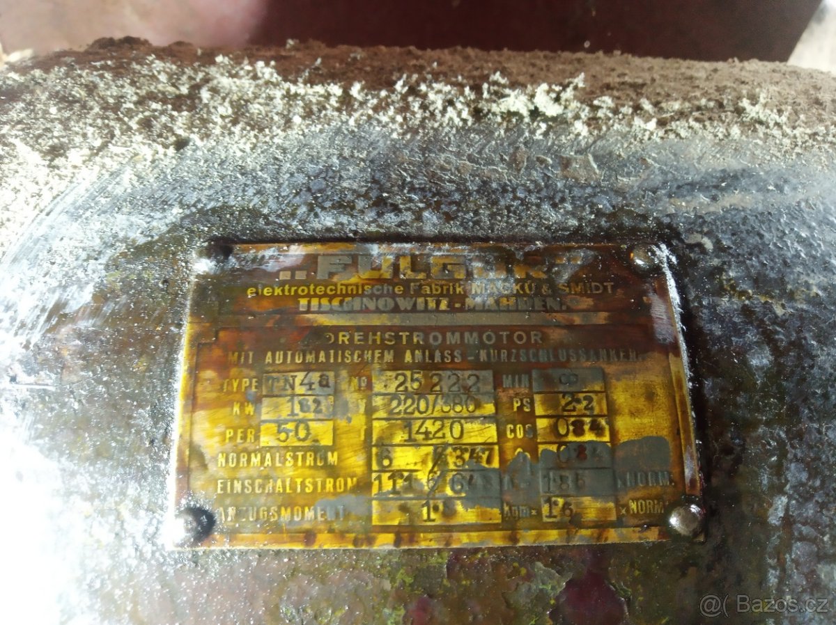 Elektromotor Fulgur, asi protektoratni - 3