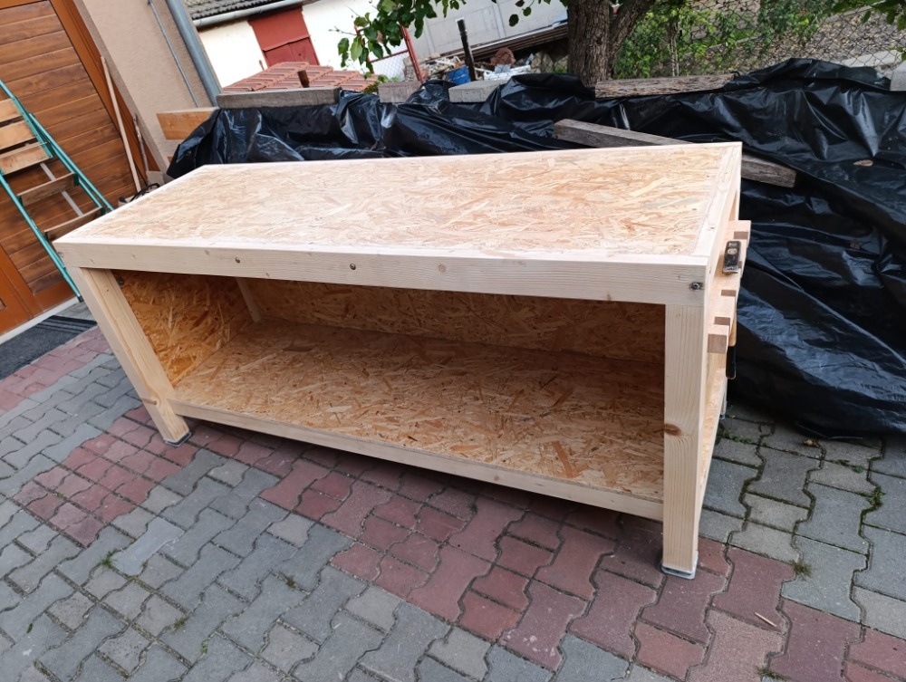 Dílenský stůl - ponk, pracovní stůl do dílny - 3