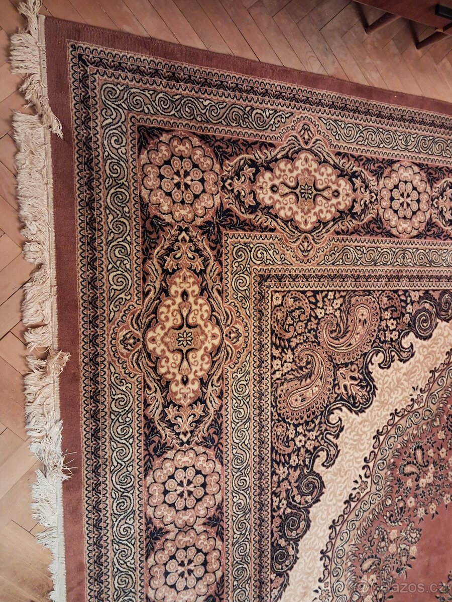 Vlněný "perský" koberec 4 × 5 m - 3