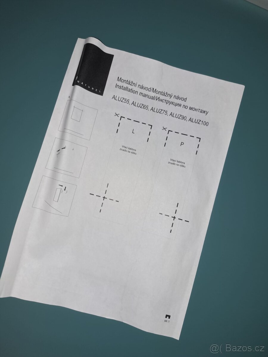 Zrcadlo Naturel 55x85cm - 3