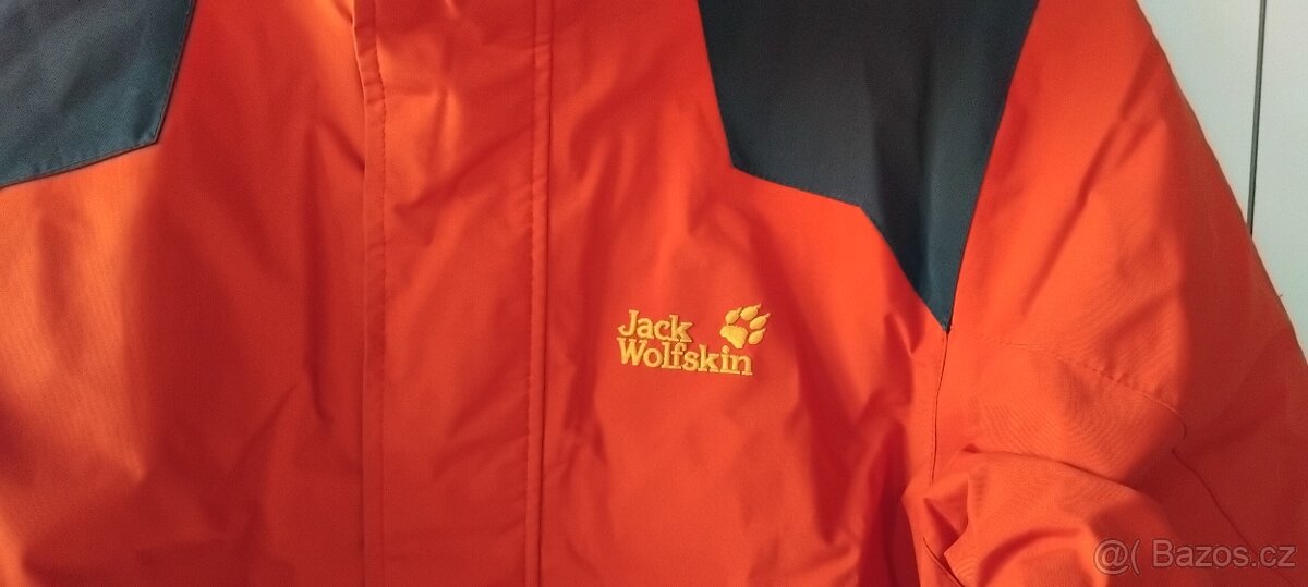 Chlapecká zimní bunda, membrána, vel. 128, zn. Jack Wolfskin - 3