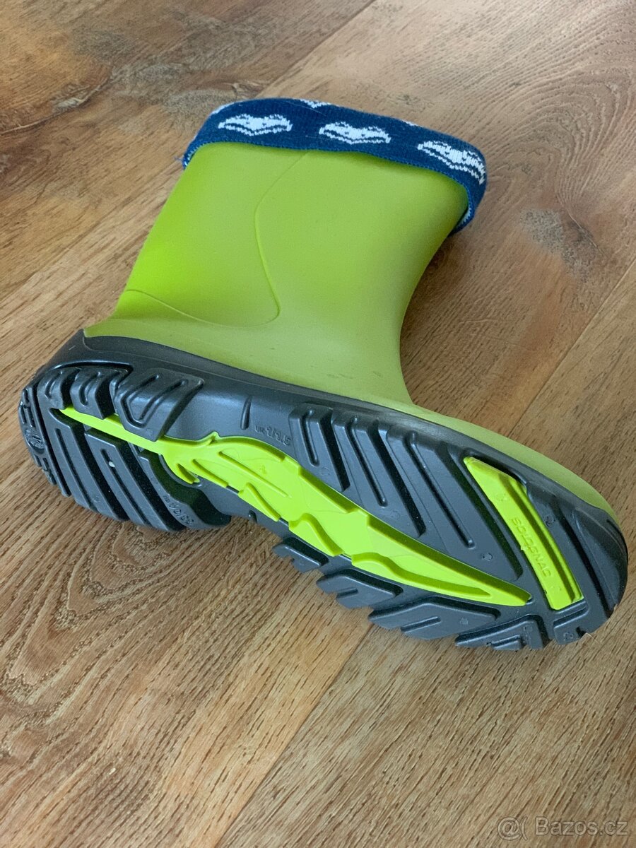 Gumové holínky SOLOGNAC - Decathlon 33/34 - 3