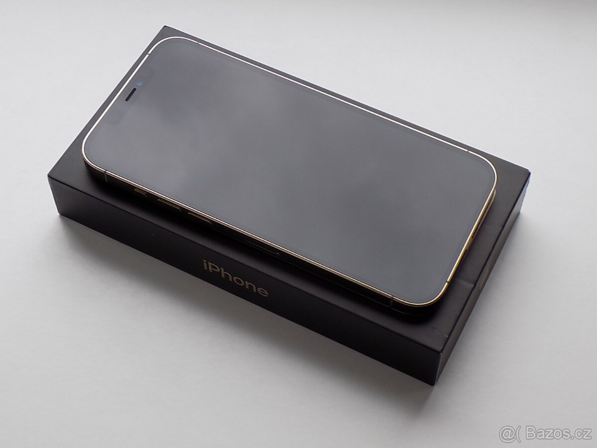 Apple iPhone 12 Pro Max 512GB Zlatý - ZÁRUKA 12 MĚSÍCŮ - TOP - 3