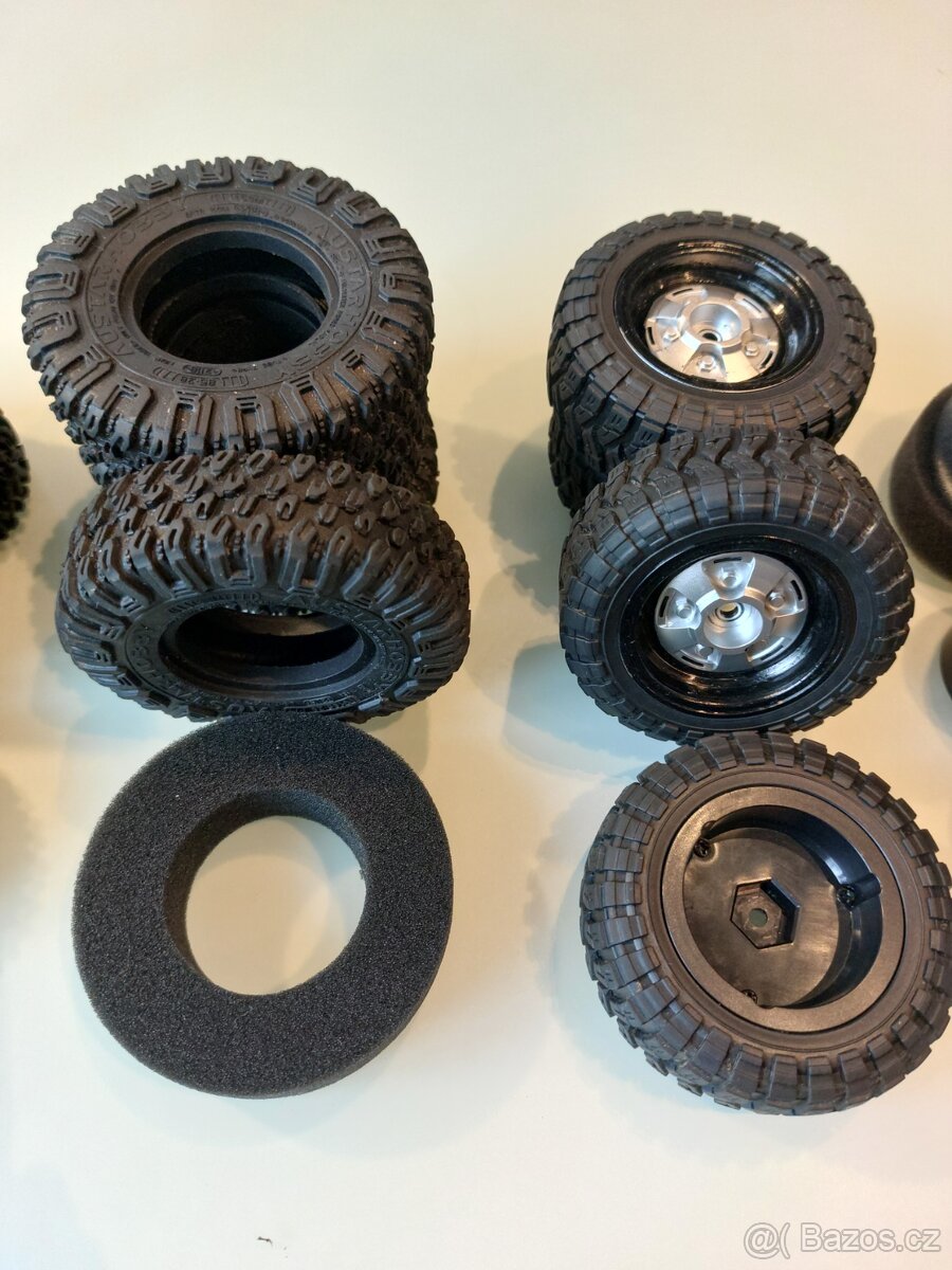 RC kola nové 1:24 1:18 1:12 1:10 měkké expe offroad trial - 3