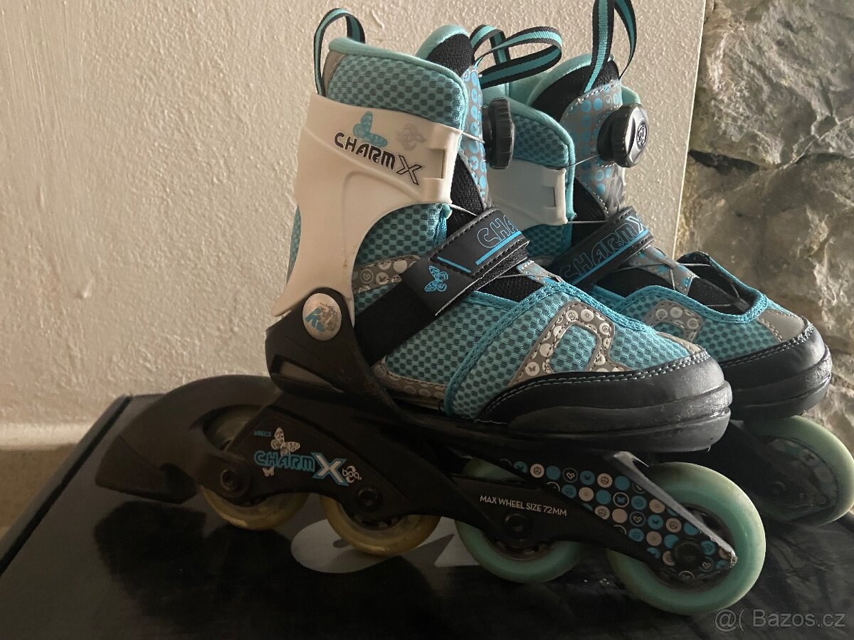 Kolečkové brusle K2 Charm X BOA 29-34 - 3