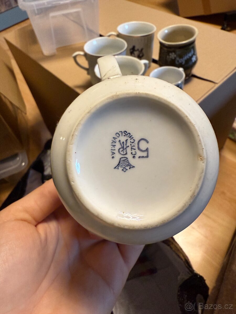 Retro hrnky – vintage porcelán a keramika - 3