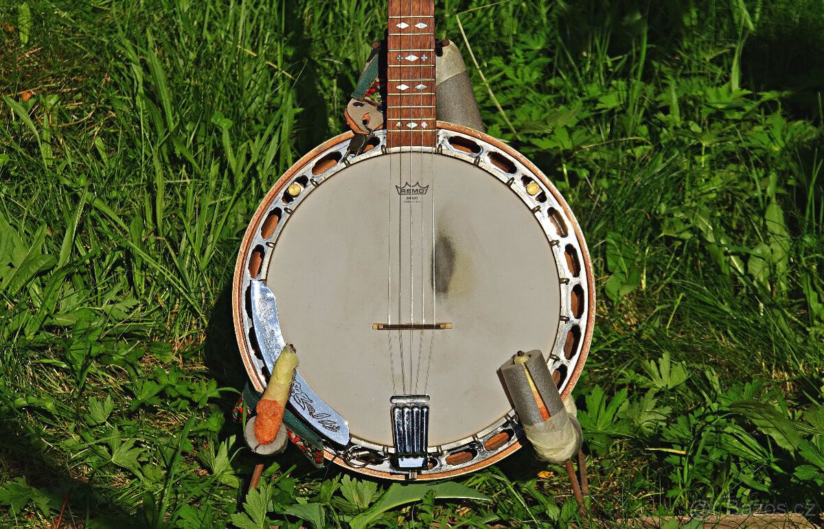 5-strunné banjo (systém Gibson) - 3