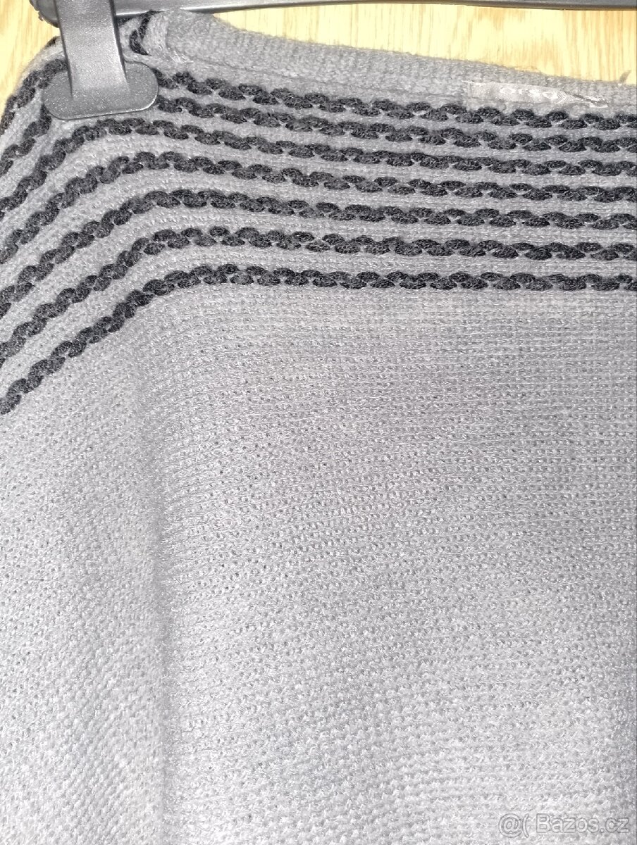 Dámské šedé pončo Orsay - 3