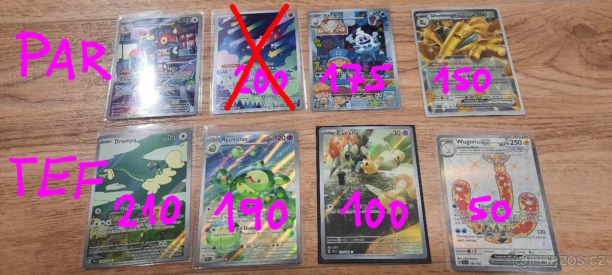 Pokémon karty hity + EX - 3