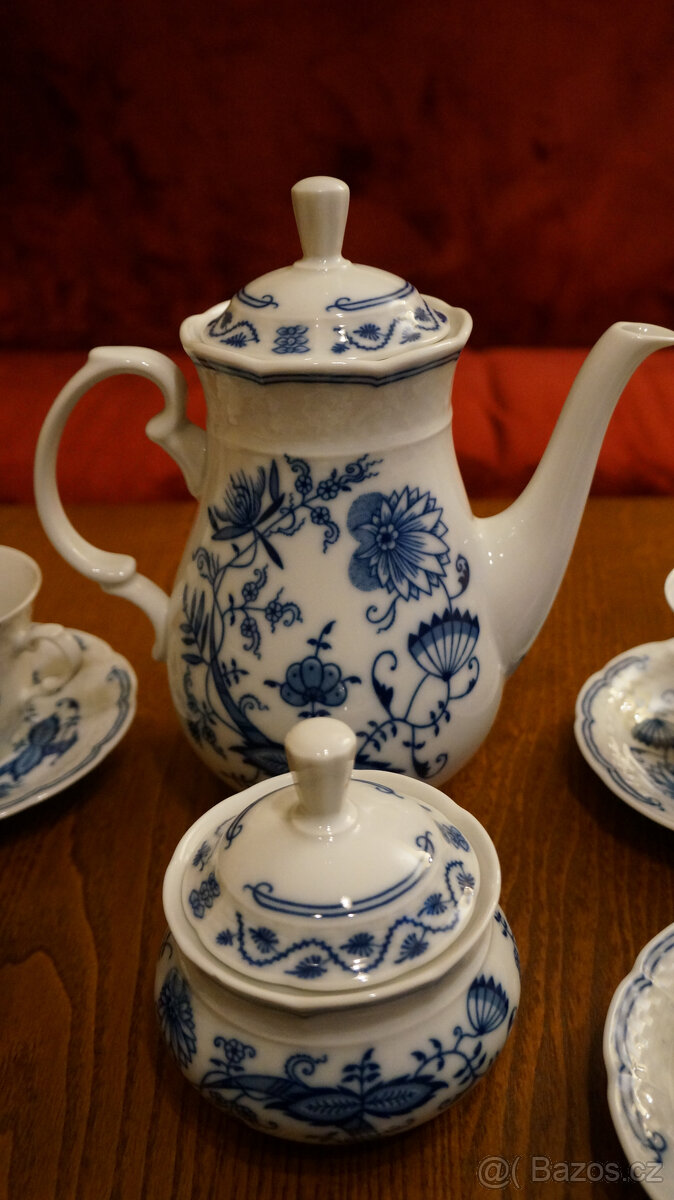 Porcelánová souprava cibulák - 3