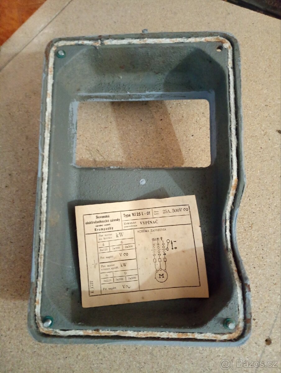 Litinový pákový spínač - 3