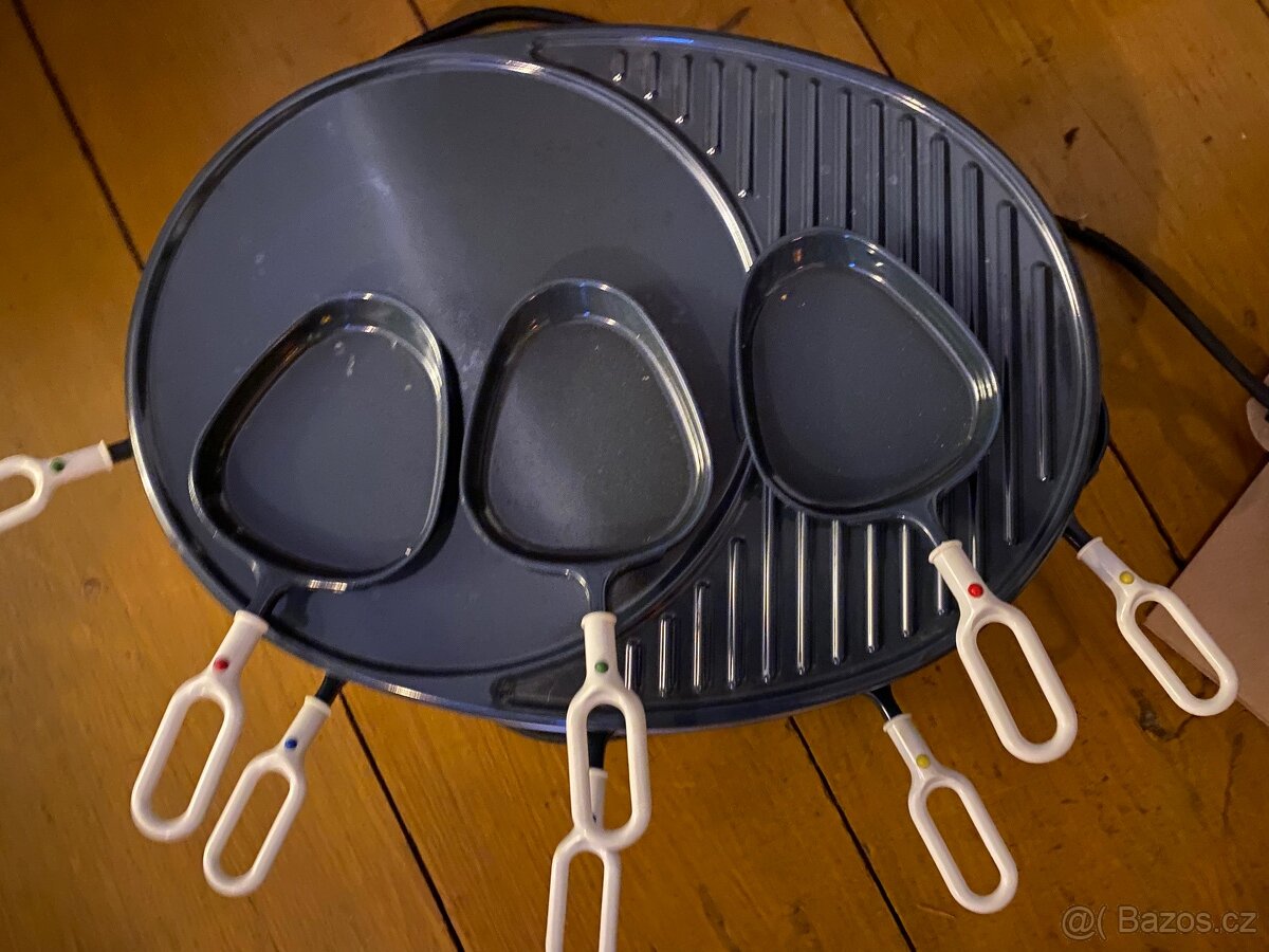 Párty grill + raklettovač + crepes - 3