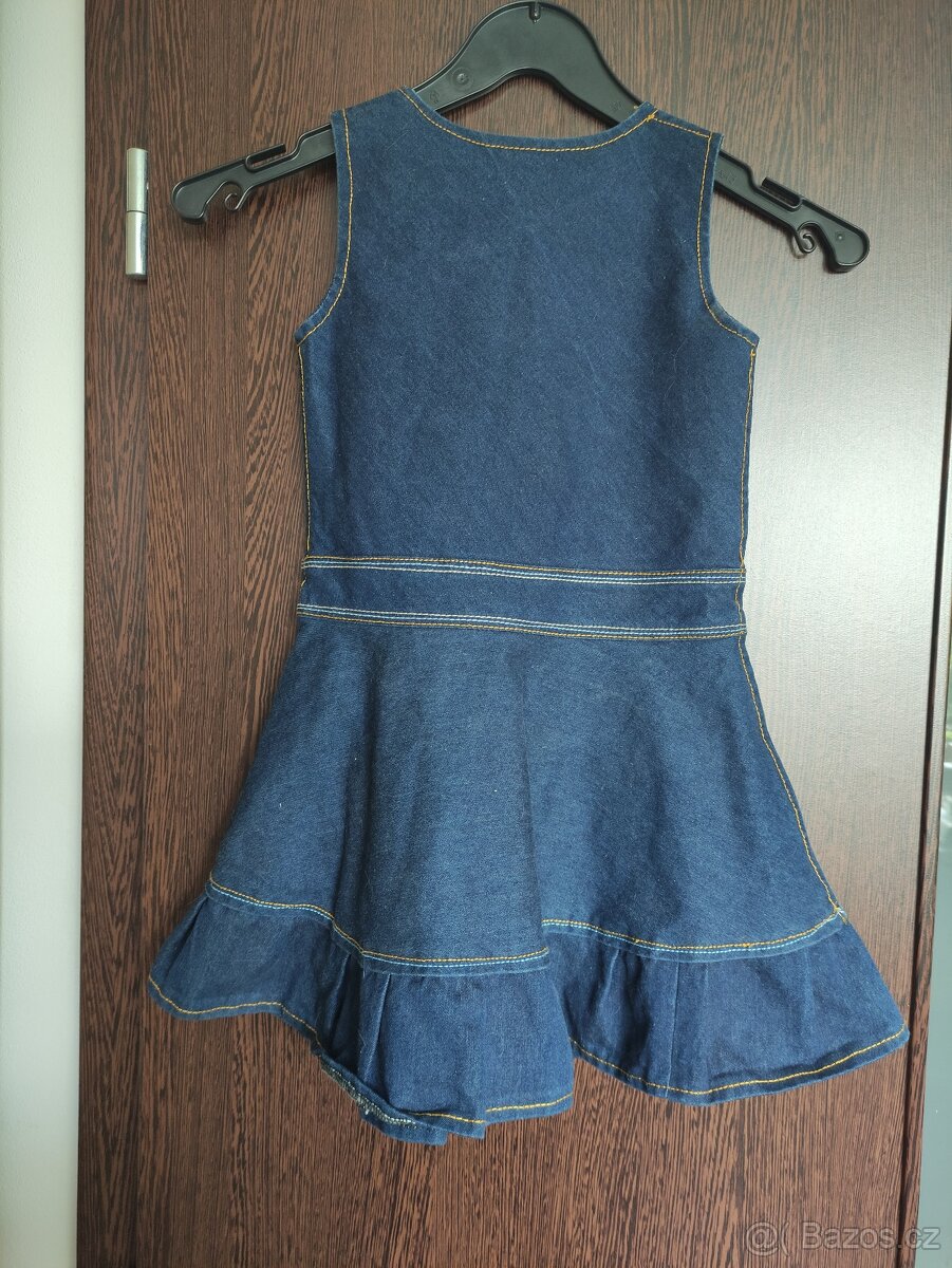 Prodám riflové šaty vel. 2 - 4 - 3