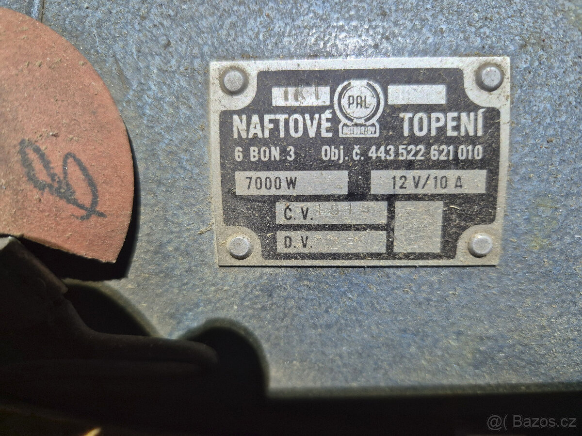 Naftové topení, bufik - 3