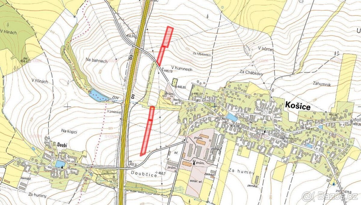 Zemědělská půda, prodej, Košice, Tábor - 3