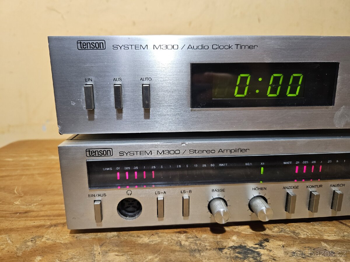 TENSON M300 HiFi zesilovač + timer - 3