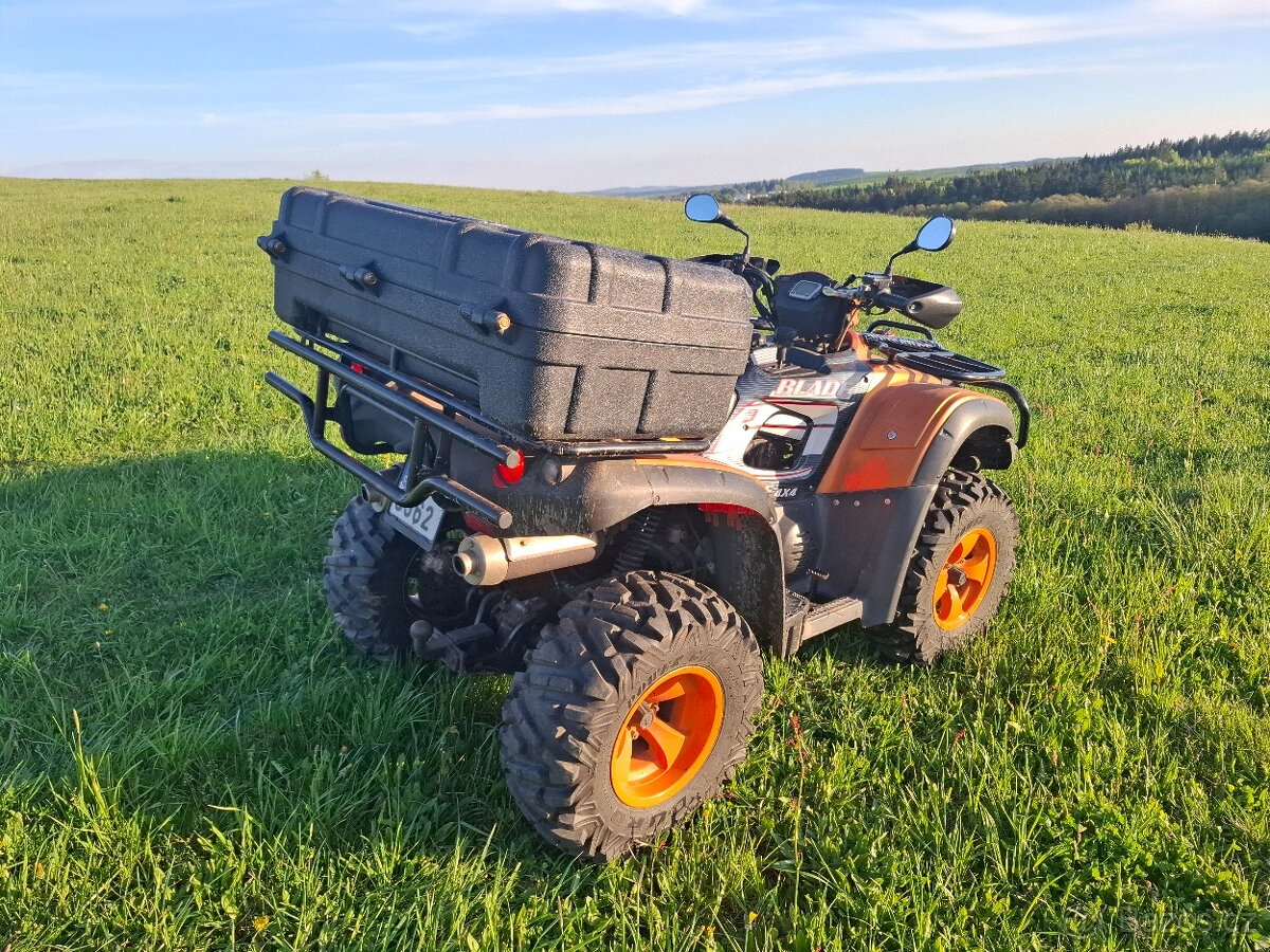 TGB BLADE 425, 14kW 4x2 r.2009, VELMI PĚKNÁ, STK 07/26